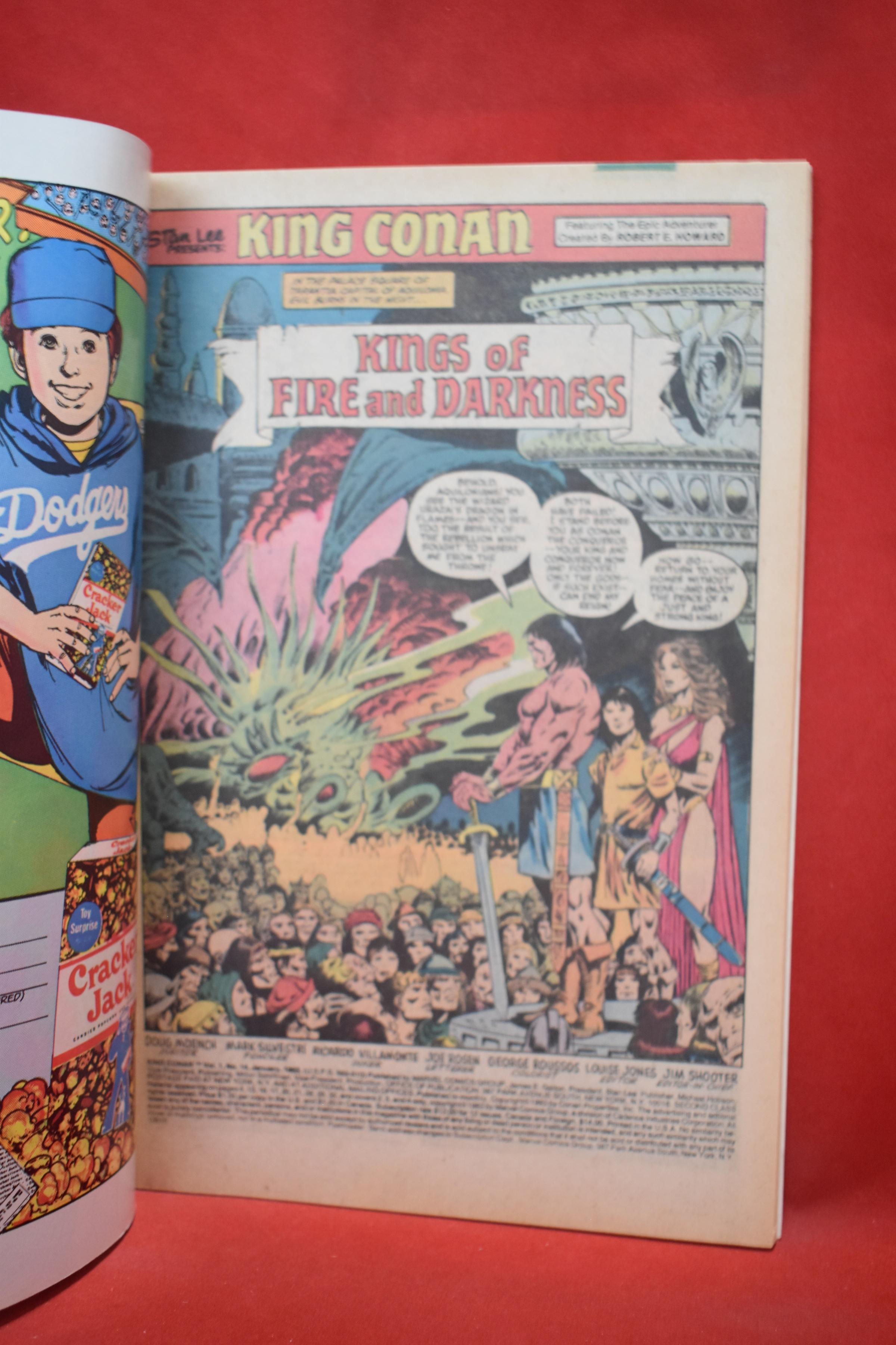 KING CONAN #14 | KINGS OF FIRE AND DARKNESS! | JOHN BUSCEMA - 1983