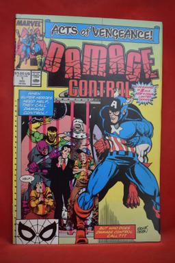 DAMAGE CONTROL #1 | 1ST ISSUE - ACTS OF VENGEANCE | ERNIE COLAN ART
