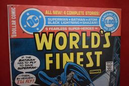 WORLDS FINEST #260 | BATMAN & SUPERMAN, CAPTAIN MARVEL - RICH BUCKLER - 1980