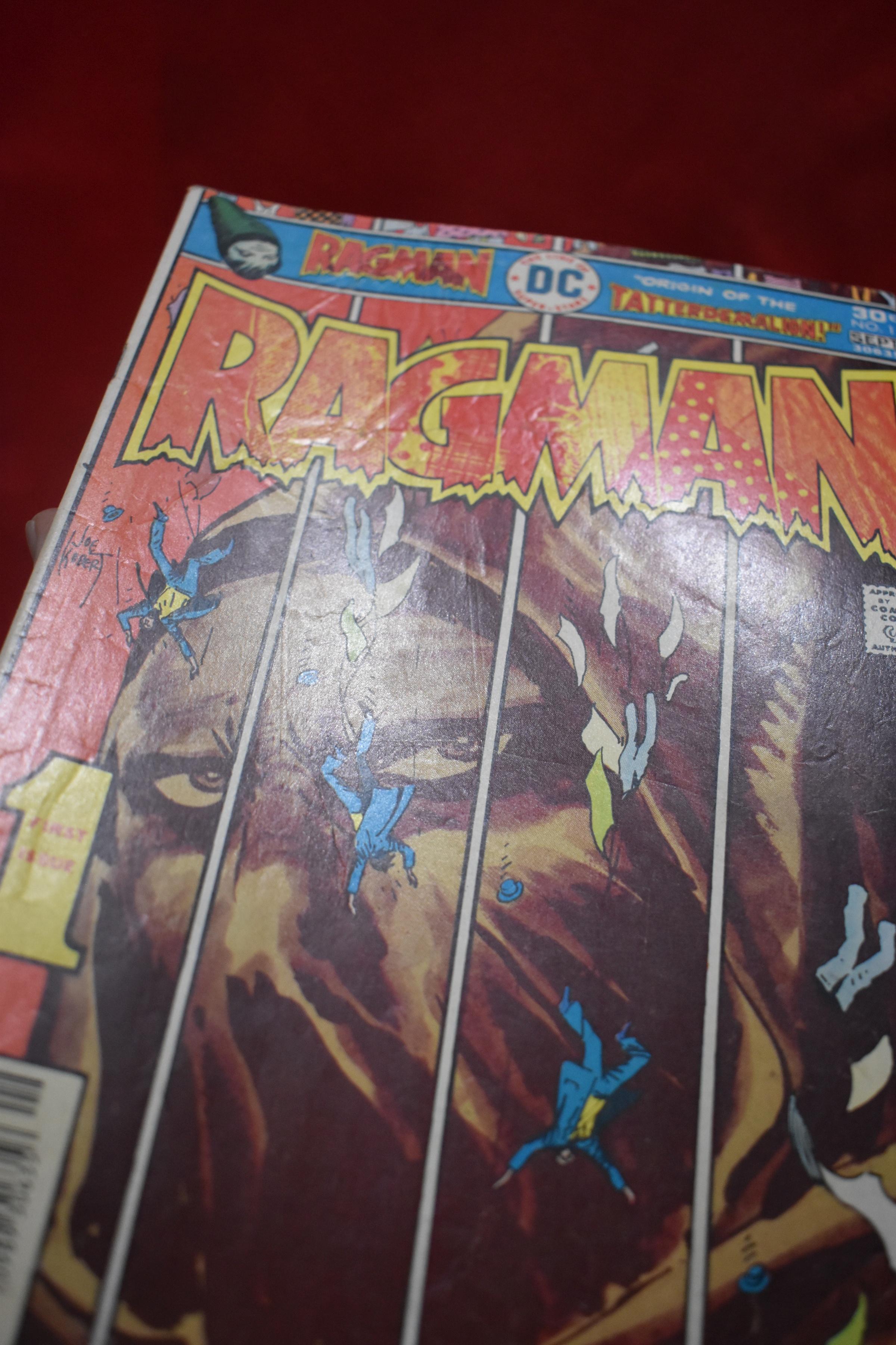 RAGMAN #1 | KEY 1ST APP AND ORIGIN OF RAGMAN! | *BIT OF CREASING - SEE PICS*