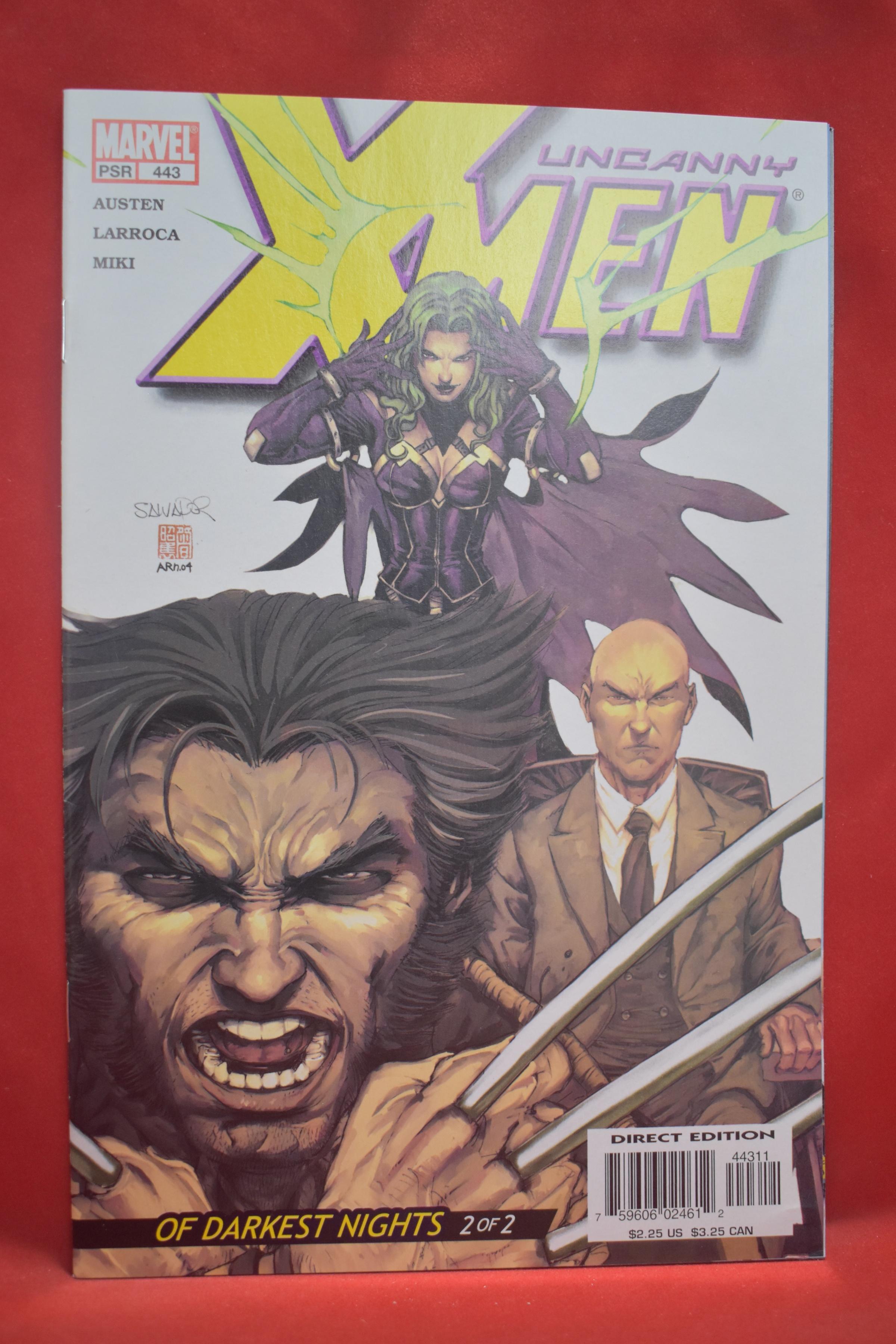 UNCANNY X-MEN #443 | POLARIS - OF THE DARKEST NIGHTS | LARROCA COVER ART