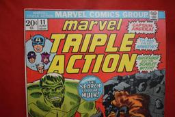 MARVEL TRIPLE ACTION #11 | FOUR AGAINST THE MINOTAUR! | JACK KIRBY - 1973