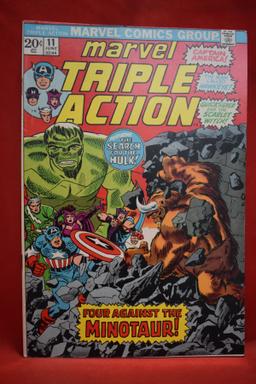 MARVEL TRIPLE ACTION #11 | FOUR AGAINST THE MINOTAUR! | JACK KIRBY - 1973