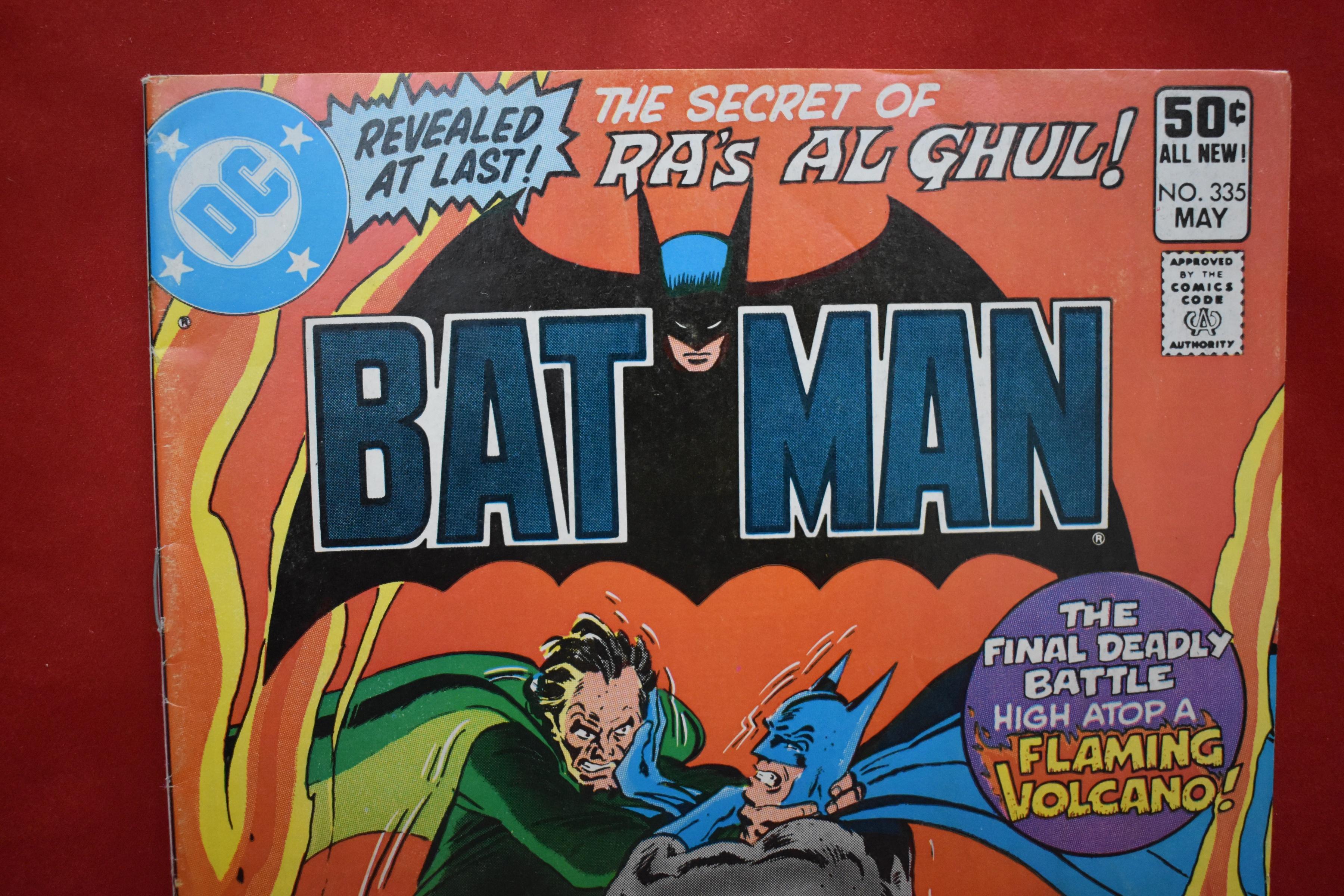 BATMAN #335 | THE SECRET OF RA'S AL GUHL | JIM APARO - 1981