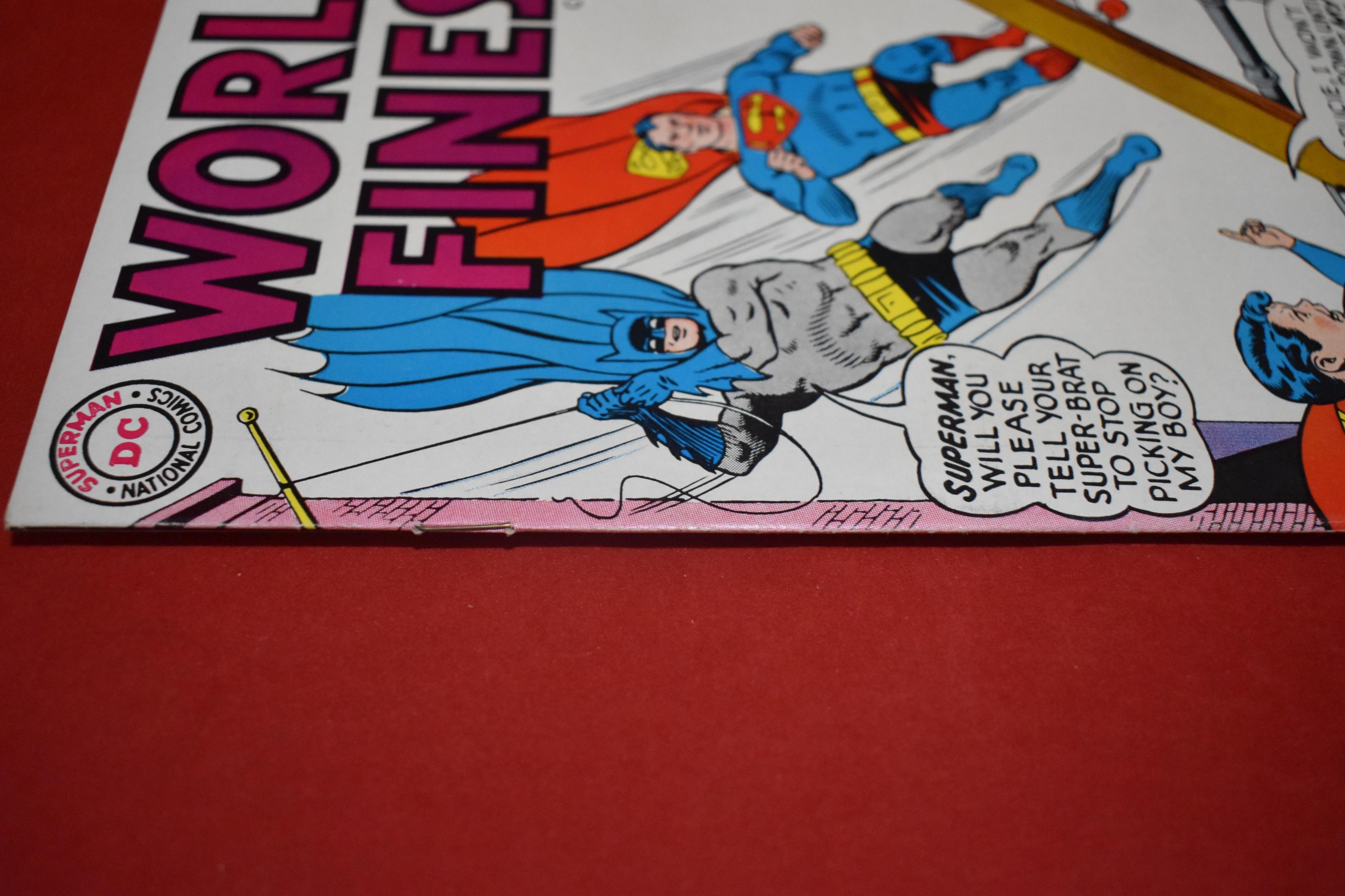 WORLDS FINEST #154 | KEY 1ST APP OF SUPER SONS!  | NICE WHITE CURT SWAN COVER - 1965