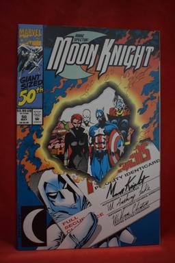 MARC SPECTOR MOON KNIGHT #50 | MOON KNIGHT LEAVES THE AVENGERS | DIE CUT COVER