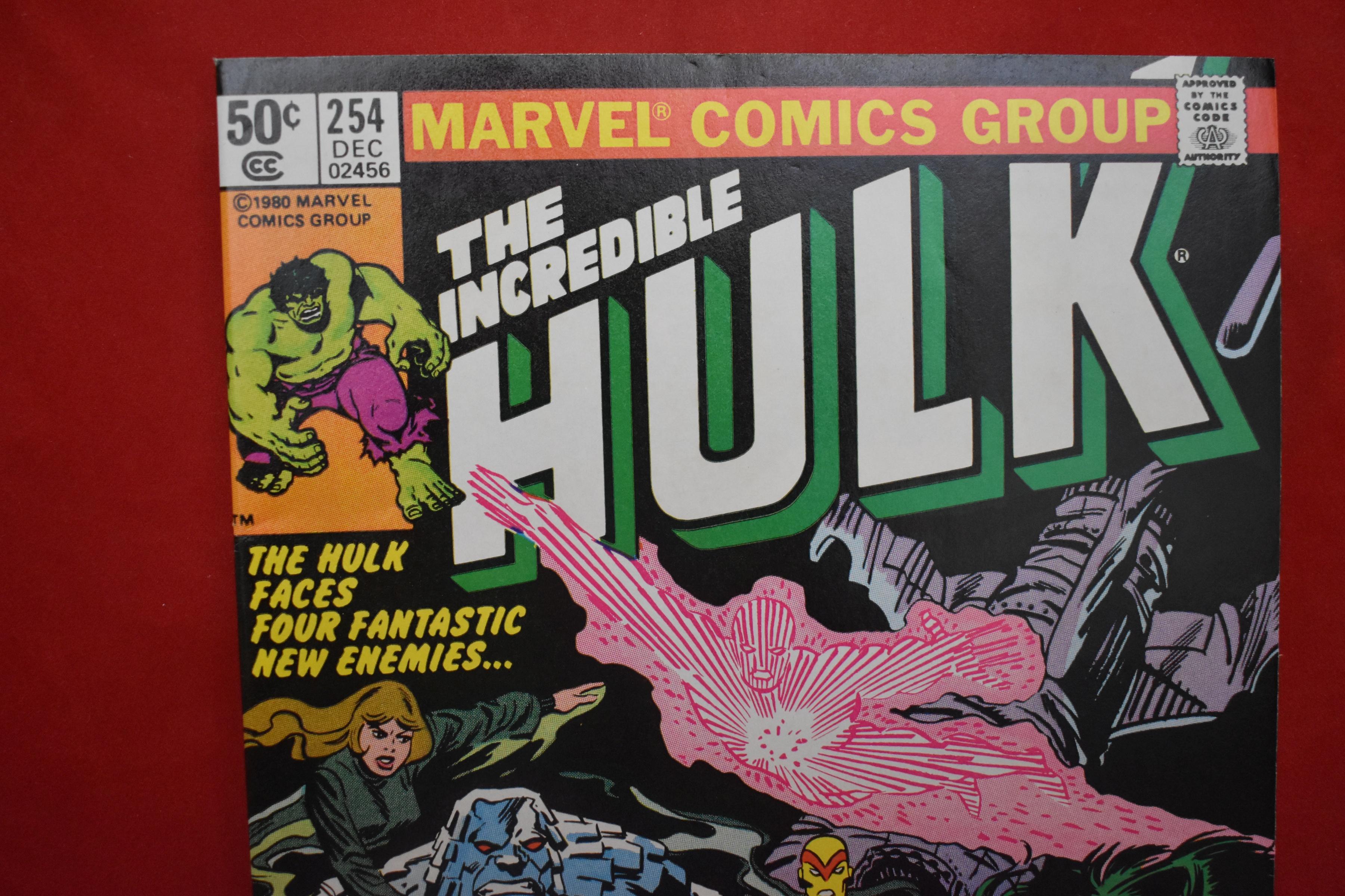 INCREDIBLE HULK #254 | KEY 1ST TEAM APP OF U-FOES! | NICE NEWSSTAND!