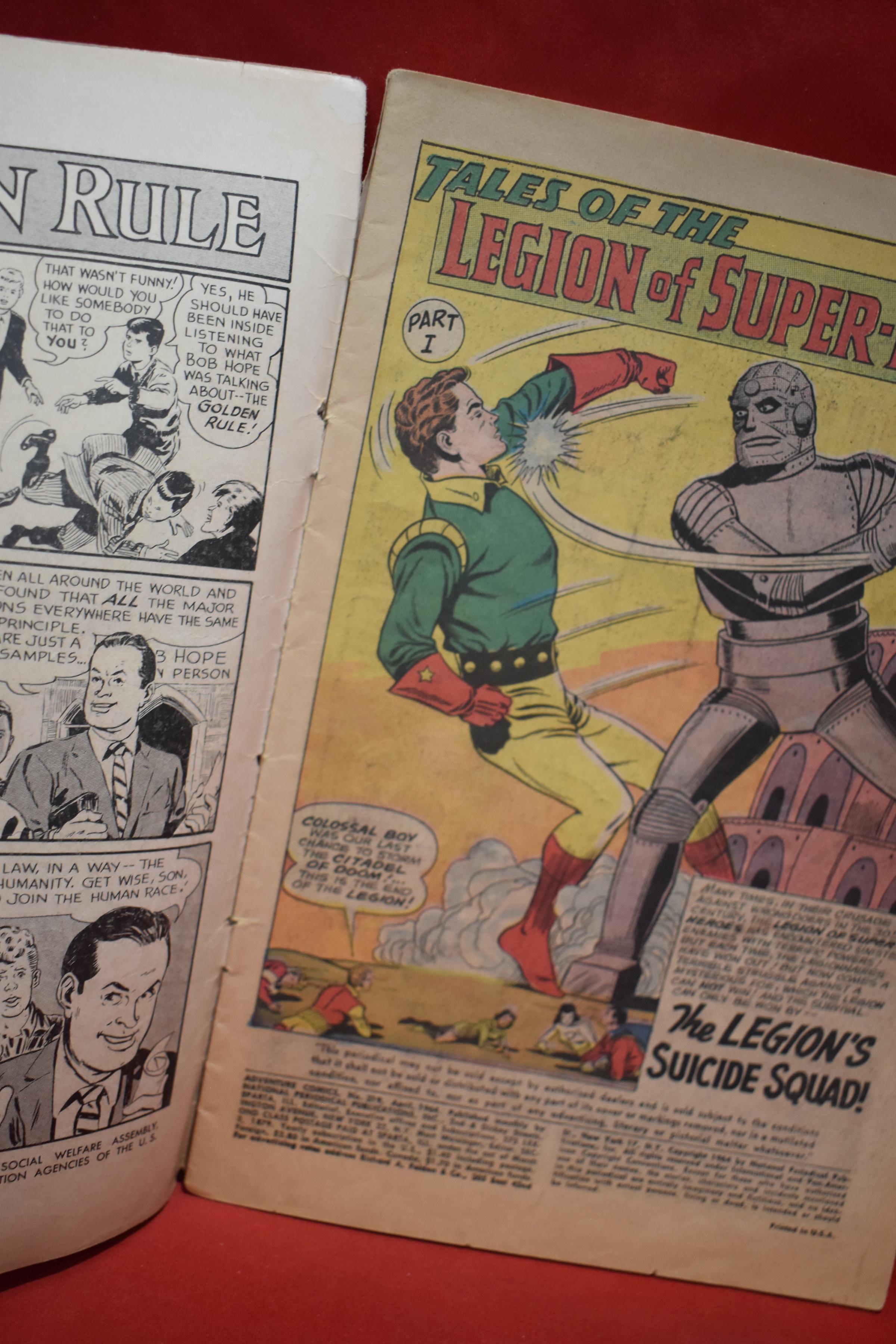 ADVENTURE COMICS #319 | LEGION OF SUPER-HEROES - MOLDOFF - 1964 | *CREASING - SEE PICS*