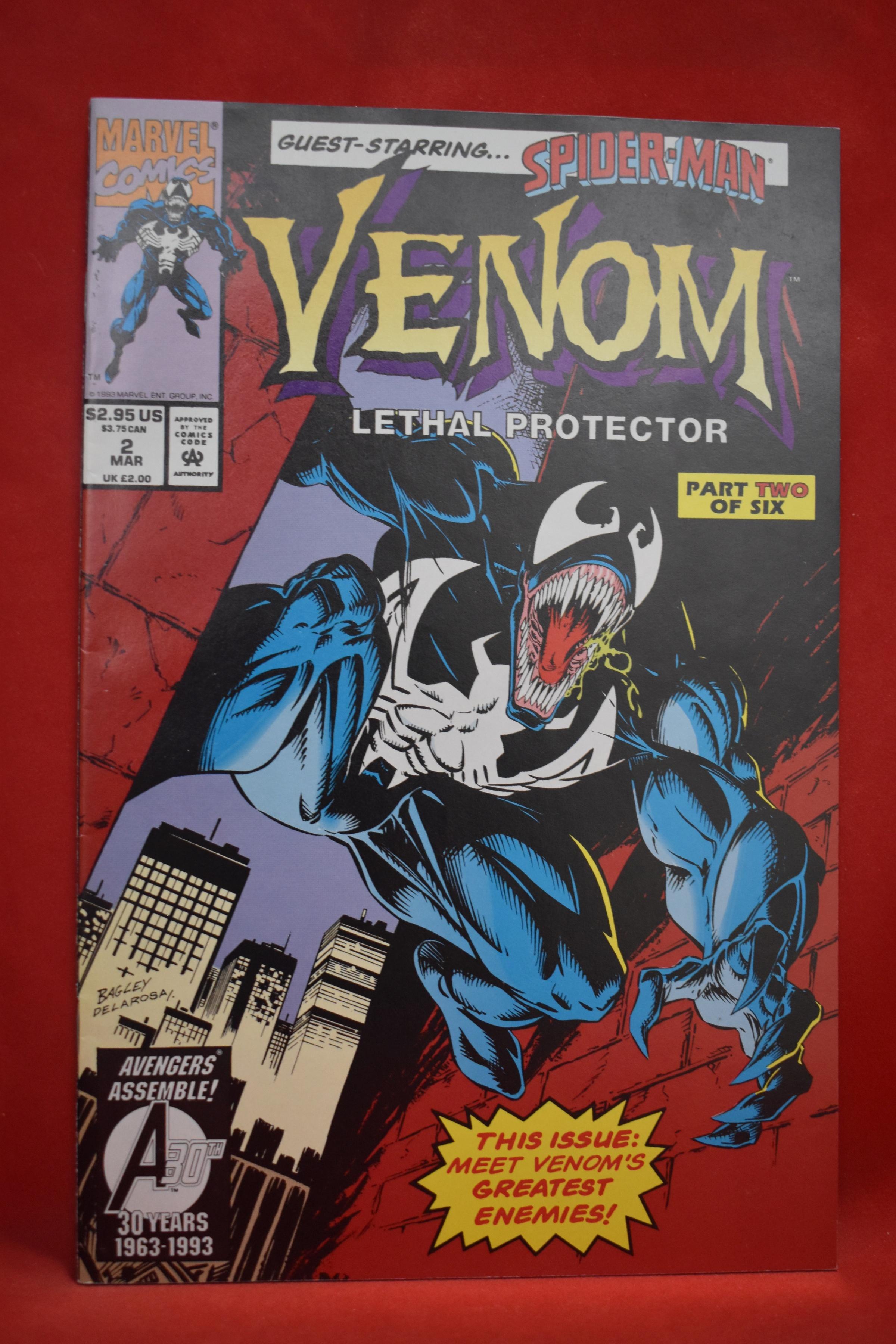 VENOM: LETHAL PROTECTOR #2 | 1ST TEAM APP OF THE JURY, 1ST FULL APP OF GENERAL ORWELL TAYLOR