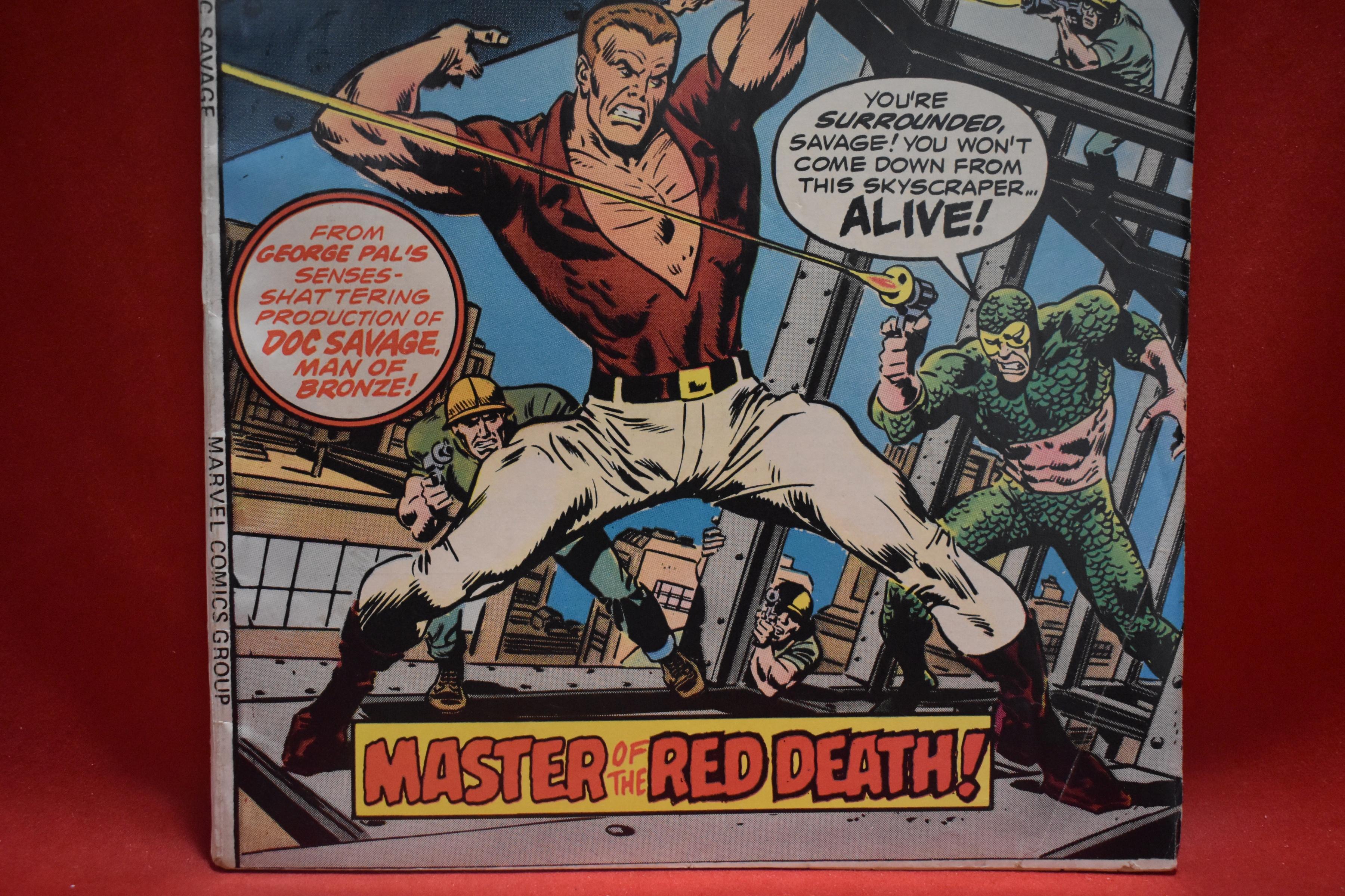 GIANT-SIZE DOC SAVAGE #1 | THE MAN OF BRONZE! | ROY THOMAS & JOHN BUSCEMA - 1975