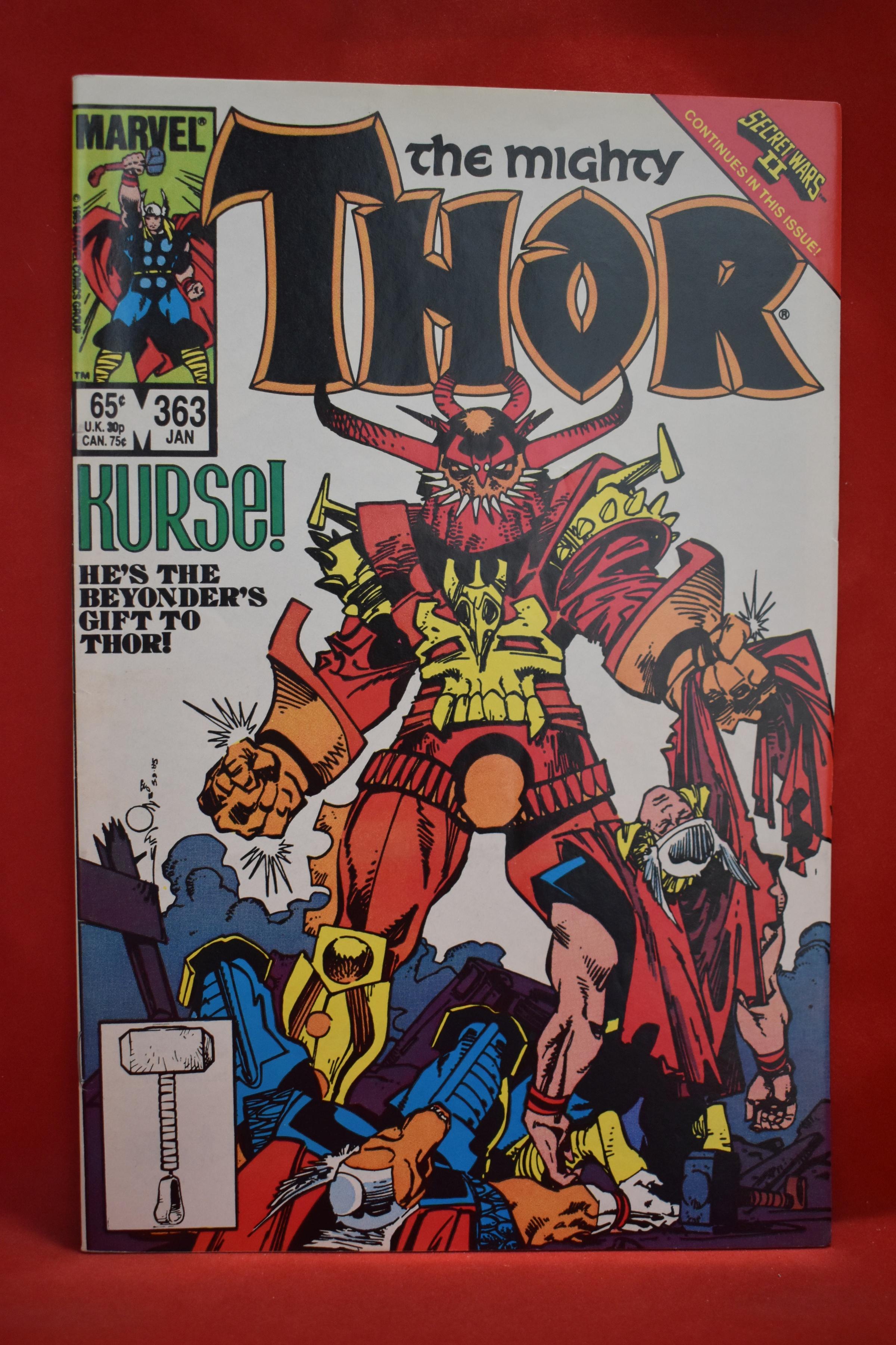 THOR #363 | THOR IS TRANSFORMED INTO A FROG!