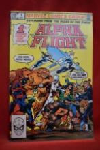 ALPHA FLIGHT #1 | 1ST APP OF MARRINA, 1ST PUCK, 1ST TUNDRA - KEY 1ST ISSUE