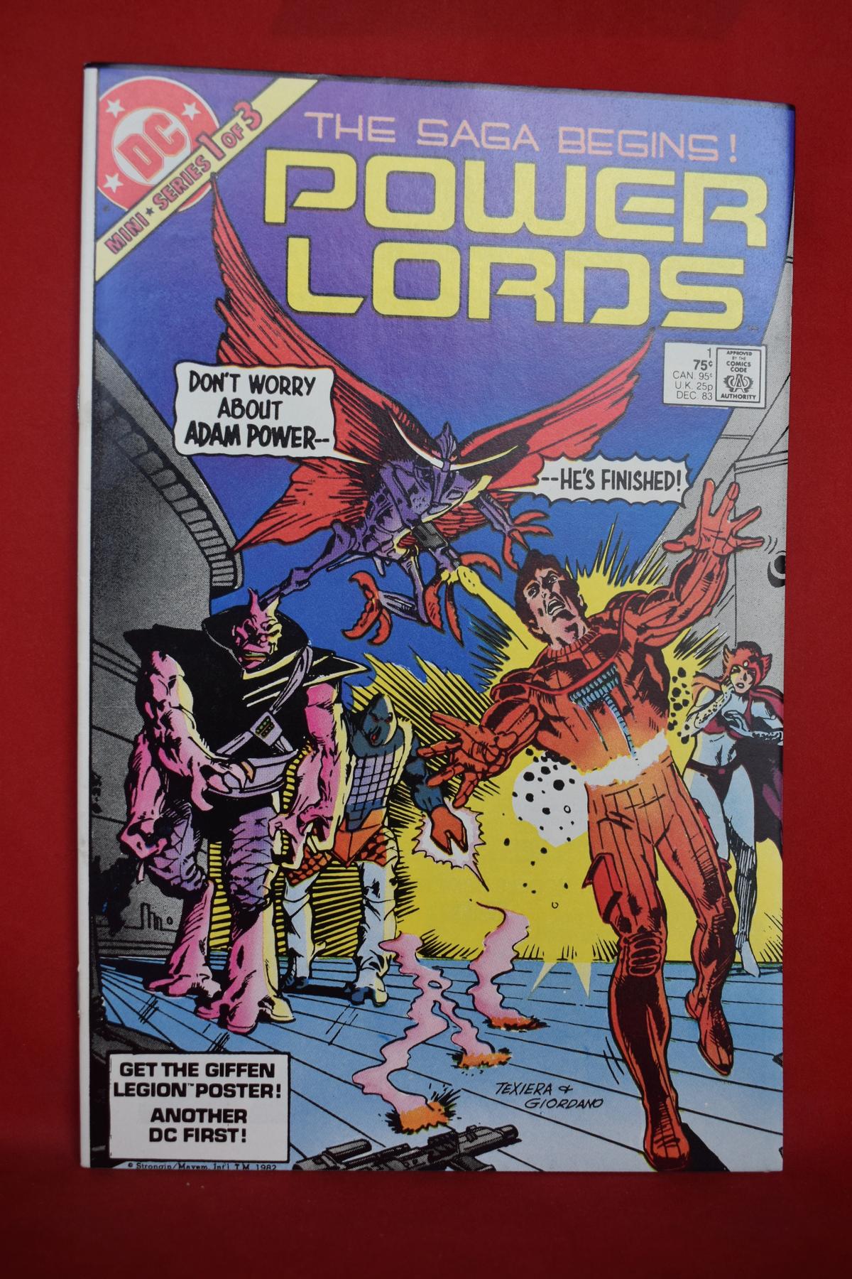 POWER LORDS #1 | 1ST TEAM APP OF POWER LORDS IN COMICS