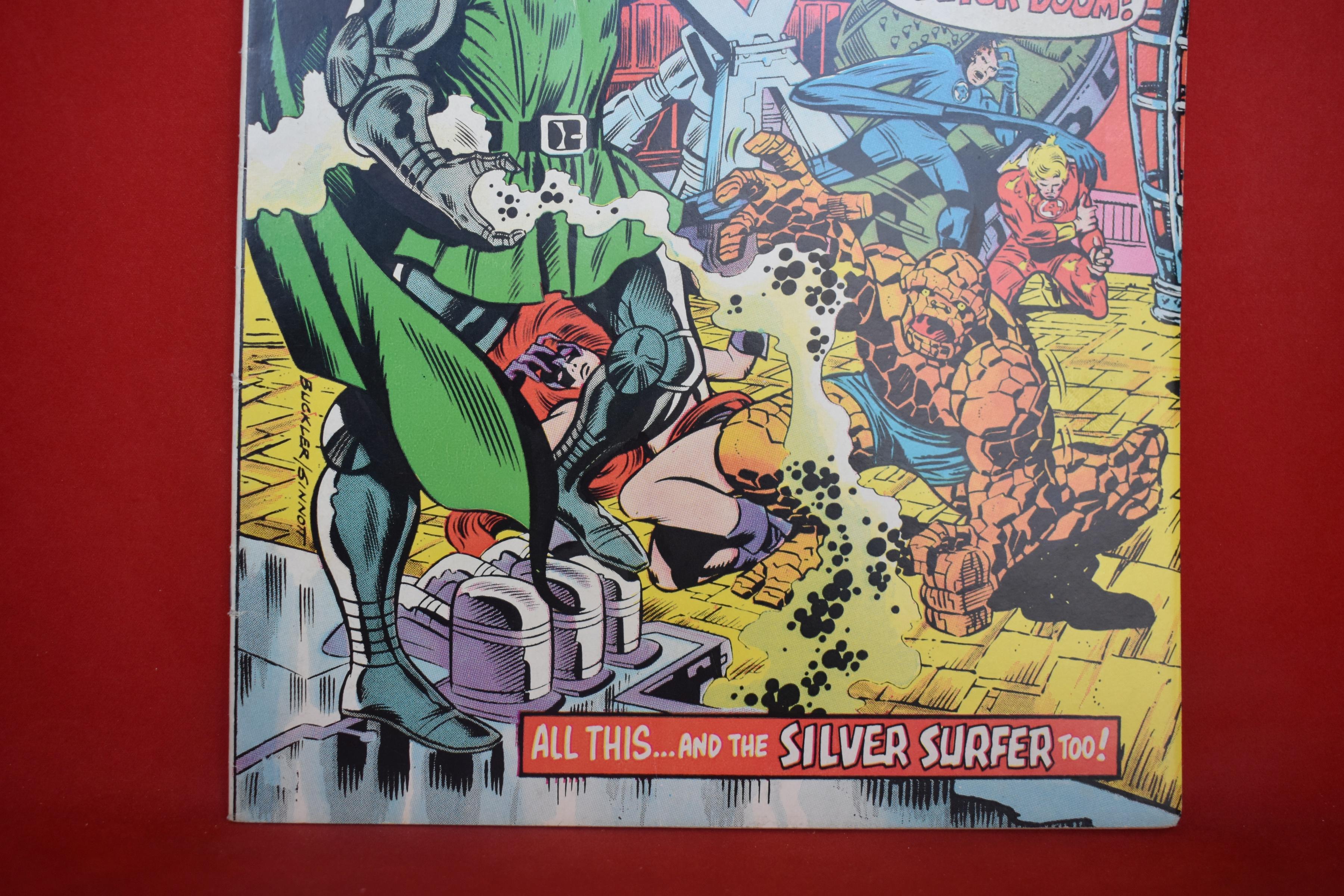 FANTASTIC FOUR #156 | DOCTOR DOOM & THE SILVER SURFER! | RICH BUCKLER - 1974