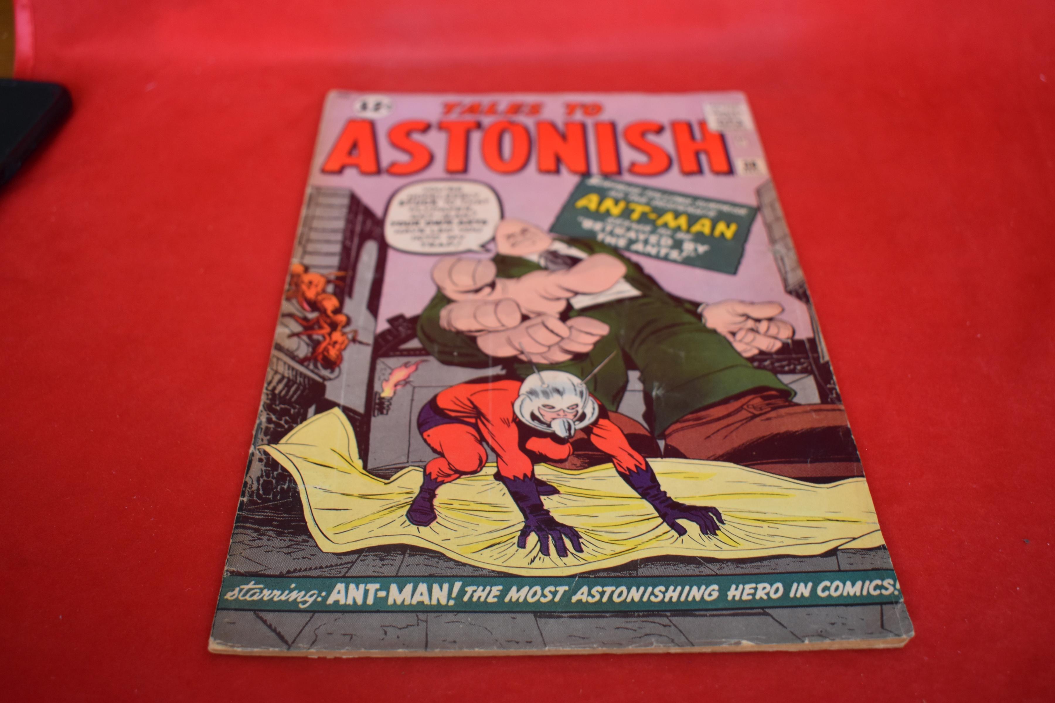 TALES TO ASTONISH #38 | KEY 1ST APP OF EGGHEAD, 4TH APP OF ANT-MAN! | LEE & KIRBY - 1962 - SOLID!