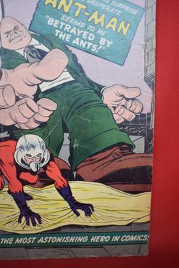 TALES TO ASTONISH #38 | KEY 1ST APP OF EGGHEAD, 4TH APP OF ANT-MAN! | LEE & KIRBY - 1962 - SOLID!