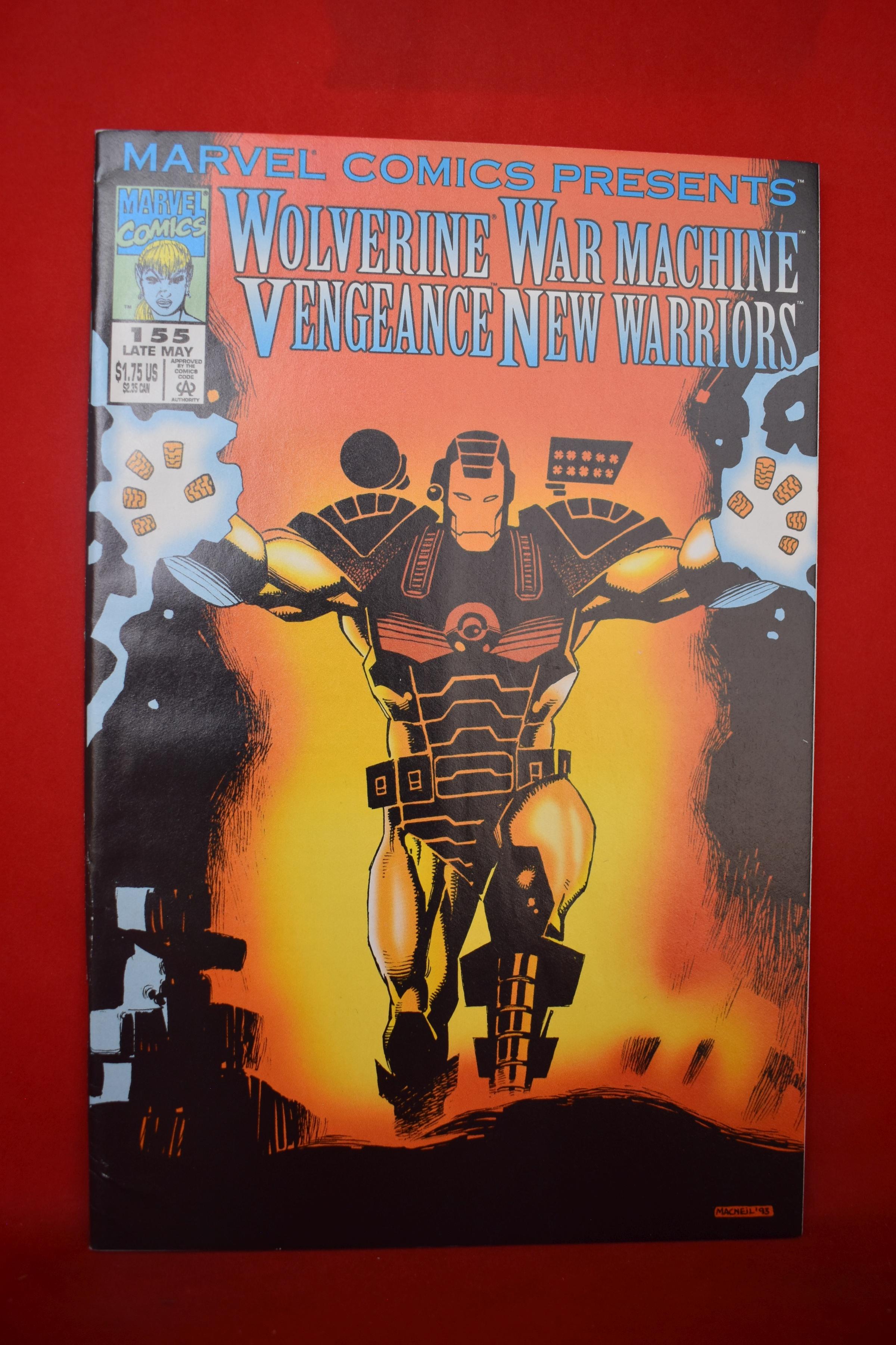 MARVEL COMICS PRESENTS #155 | WOLVERINE, WAR MACHINE, VENGEANCE