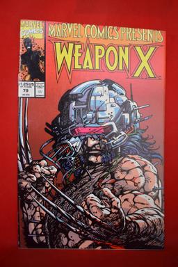 MARVEL COMICS PRESENTS #79 | KEY DEBUT OF WOLVERINE'S WEAPON X DESIGN