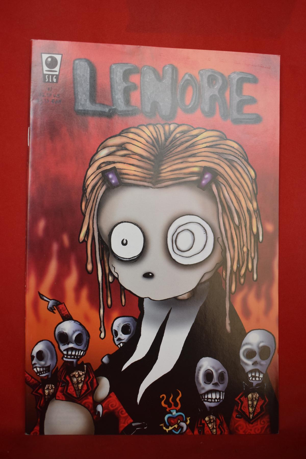 LENORE #1 | NEIL GAIMAN & ROMAN DIRGE ADVENTURE OF A LITTLE DEAD GIRL | *APPEARS TO BE 1ST PRINT**