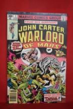 JOHN CARTER WARLORD OF MARS #1 | 1ST MARVEL ISSUE | GIL KANE - 1977