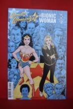 WONDER WOMAN MEETS THE BIONIC WOMAN #2 | DC AND DYNAMITE COLLABORATION