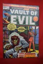 VAULT OF EVIL #1 | KEY 1ST ISSUE! | COME MIDNIGHT, COME MONSTER! | GIL KANE - MARVEL HORROR