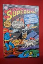 SUPERMAN #189 | KEY ORIGIN AND DESTRUCTION OF KRYPTON II  | CURT SWAN - 1966 - NICE BOOK!