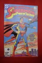 ADVENTURES OF SUPERMAN #424 | TITLE CHANGE ISSUE - 1ST CAT GRANT, 1ST SAMUEL LANE