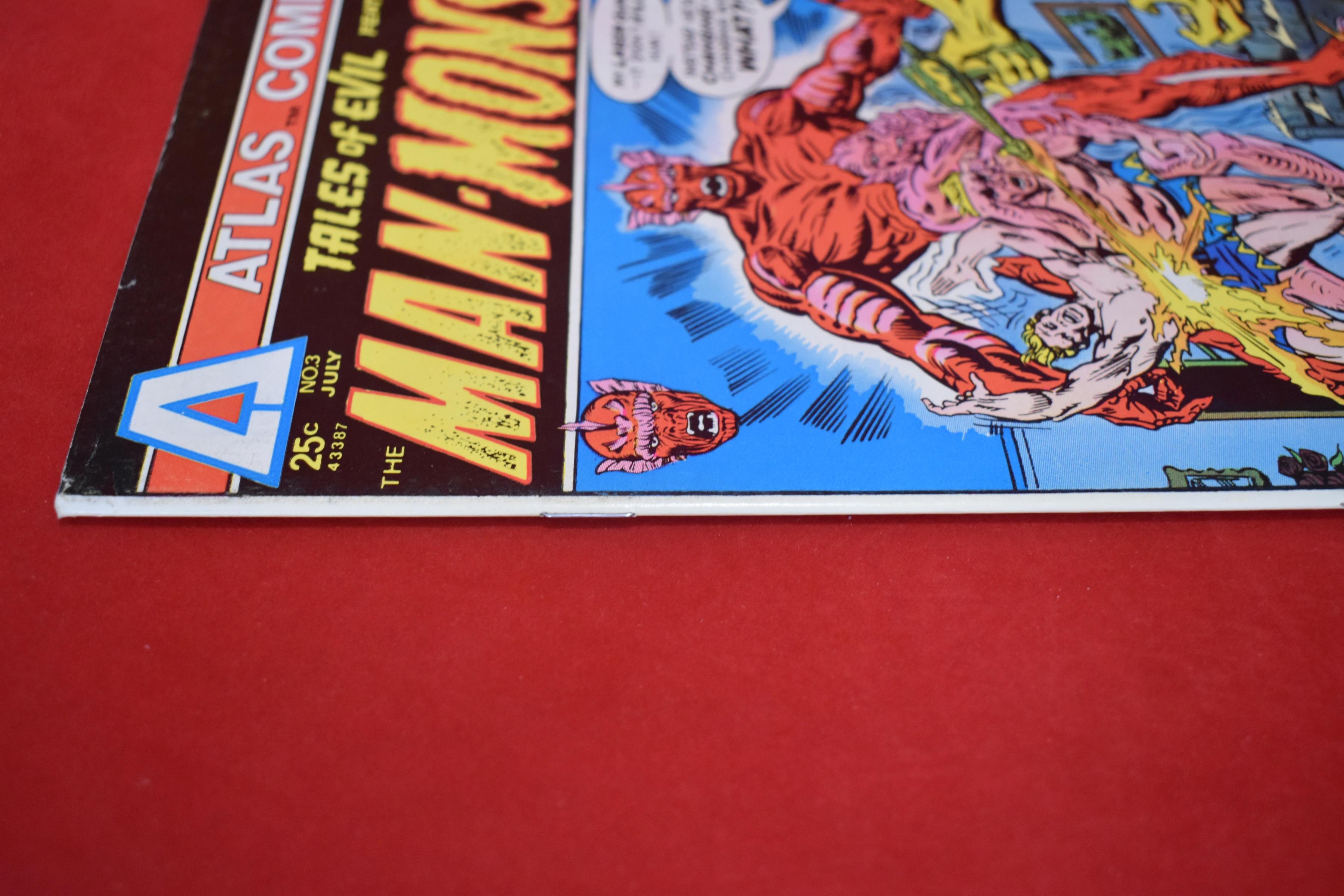 TALES OF EVIL #3 | 1ST APPEARANCE OF MAN-MONSTER! | RICH BUCKLER - ATLAS COMICS - 1975