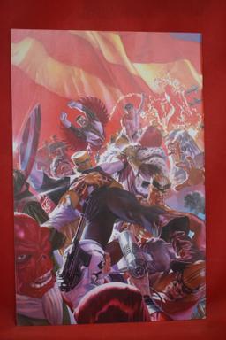 CAPTAIN AMERICA #1 | 1ST APP OF POWER ELITE TEAM, ALEX ROSS WRAPAROUND COVER