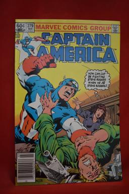 CAPTAIN AMERICA #279 | PRIMUS - OF MONSTERS AND MEN! | MIKE ZECK - NEWSSTAND