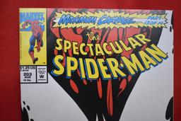 SPECTACULAR SPIDERMAN #203 | MAXIMUM CARNAGE - WAR OF THE HEART! | CLASSIC BUSCEMA COVER