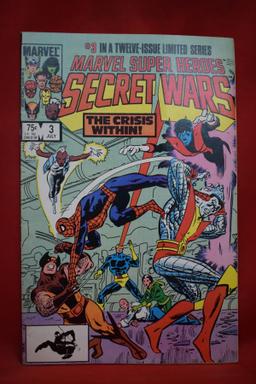 SECRET WARS #3 | 1ST APP OF VOLCANA, 1ST APP OF 2ND TITANIA