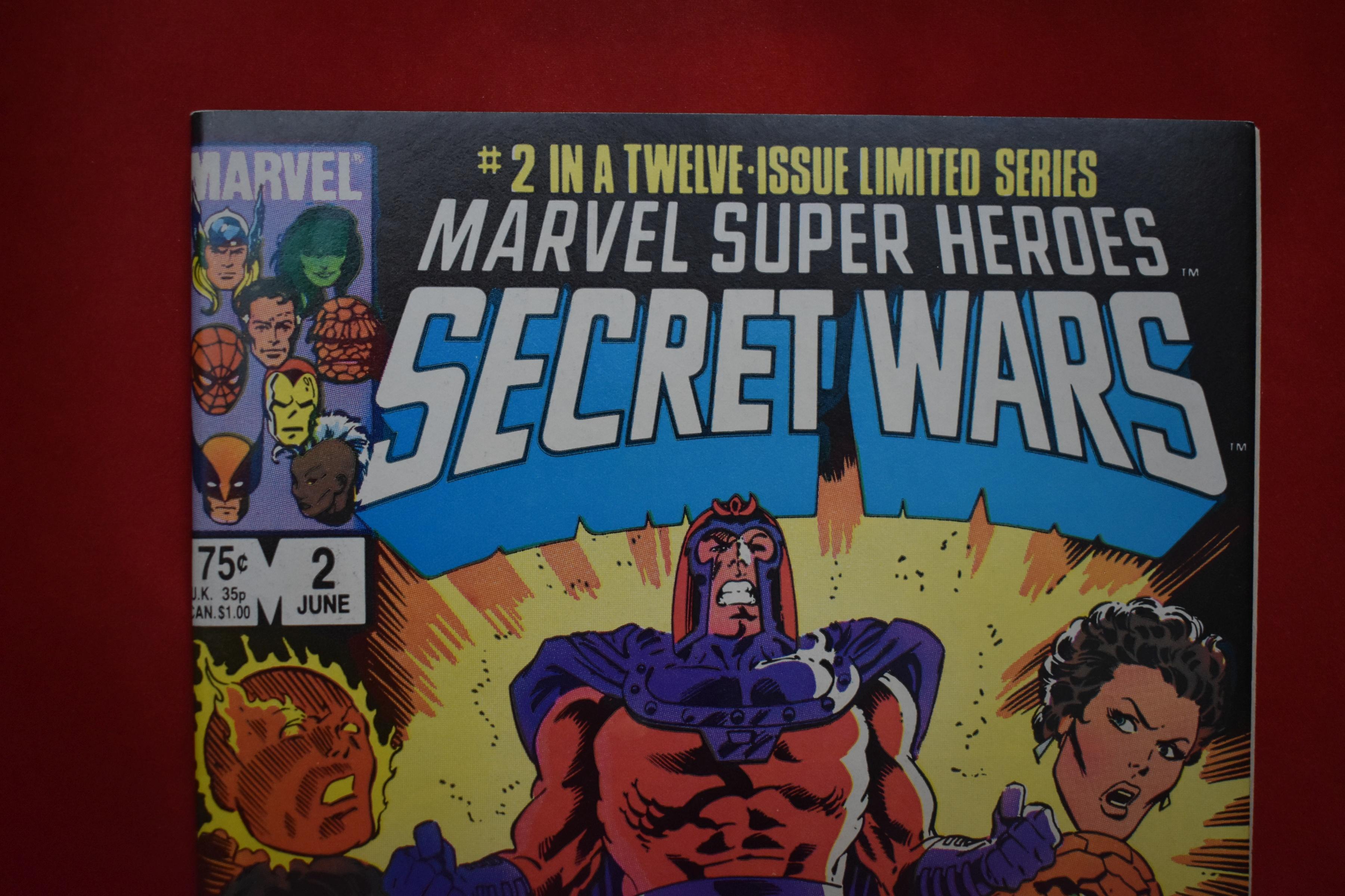 SECRET WARS #2 | CLASSIC MIKE ZECK MAGNETO COVER