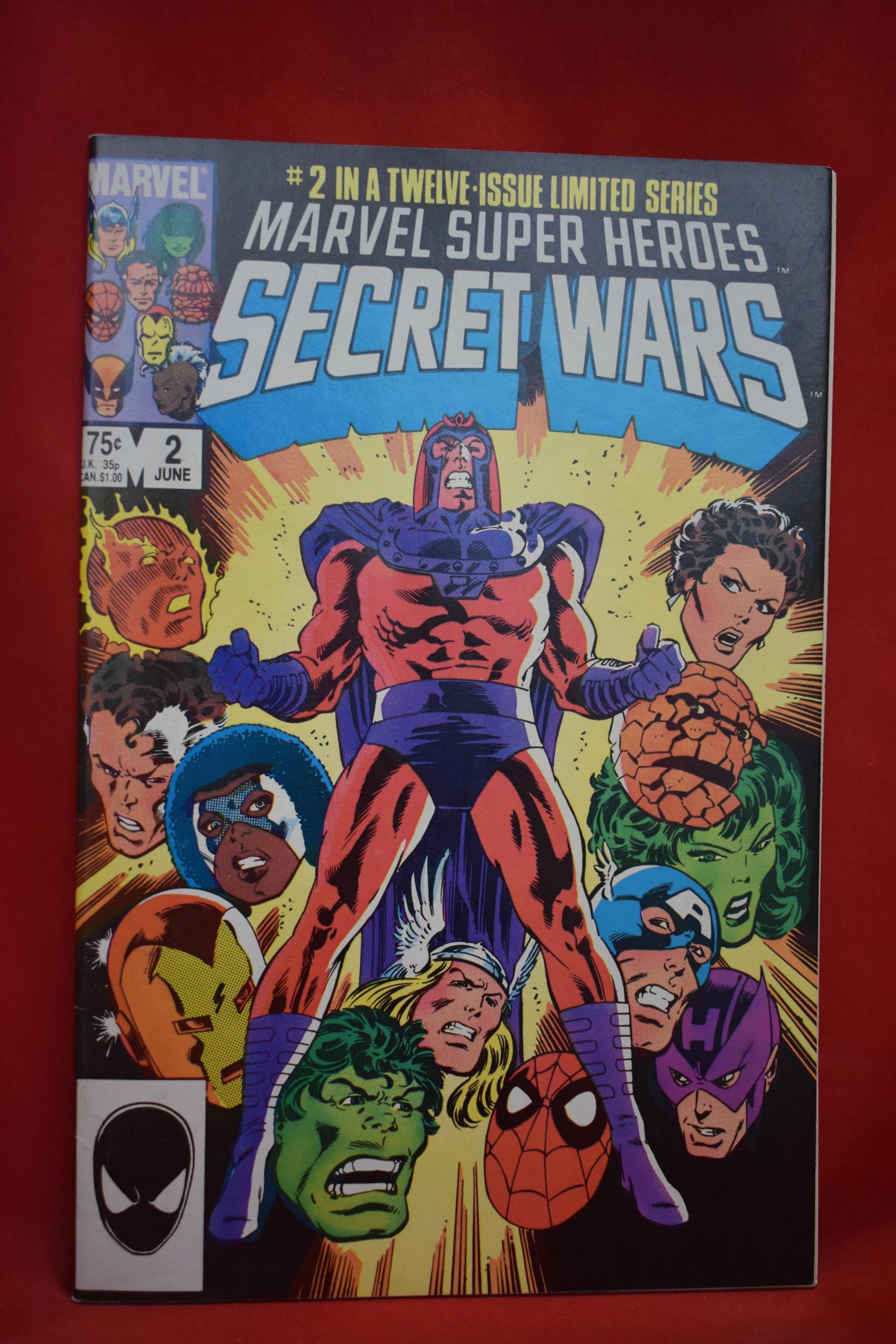 SECRET WARS #2 | CLASSIC MIKE ZECK MAGNETO COVER