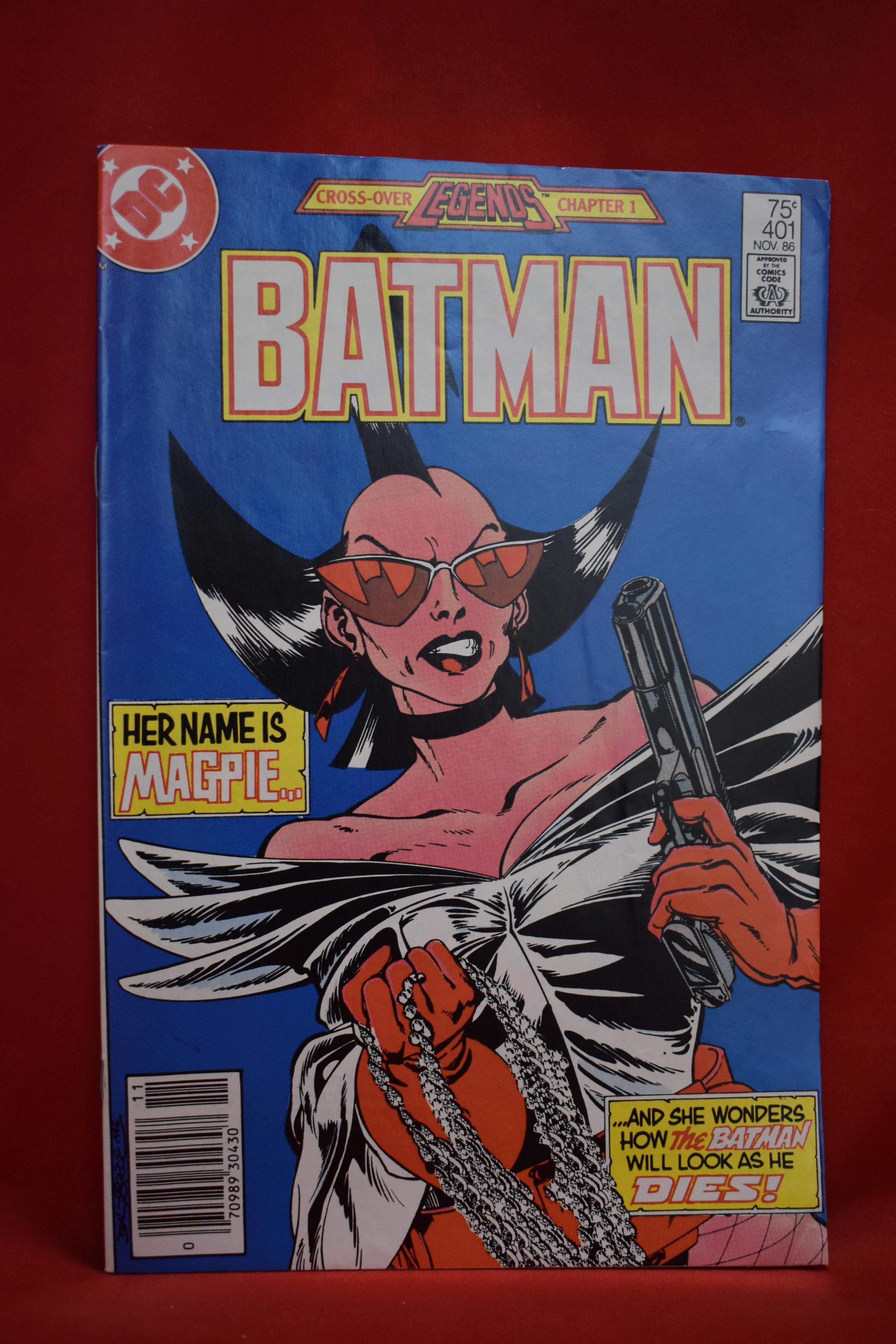 BATMAN #401 | 2ND APPEARANCE OF MAGPIE - JOHN BYRNE COVER ART