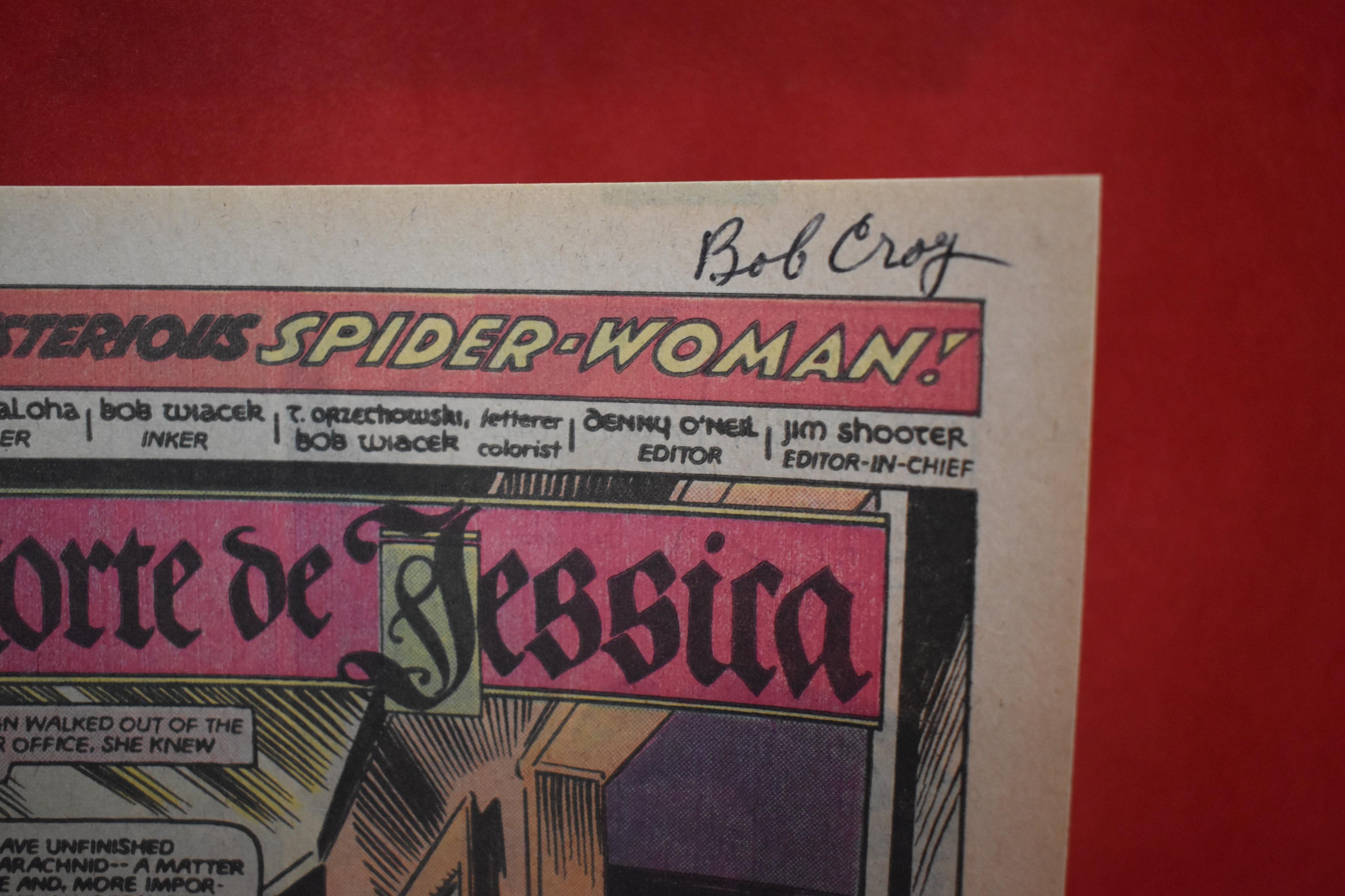 SPIDER-WOMAN #41 | LA MORTE DE JESSICA | STEVE LEIALOHA - NEWSSTAND