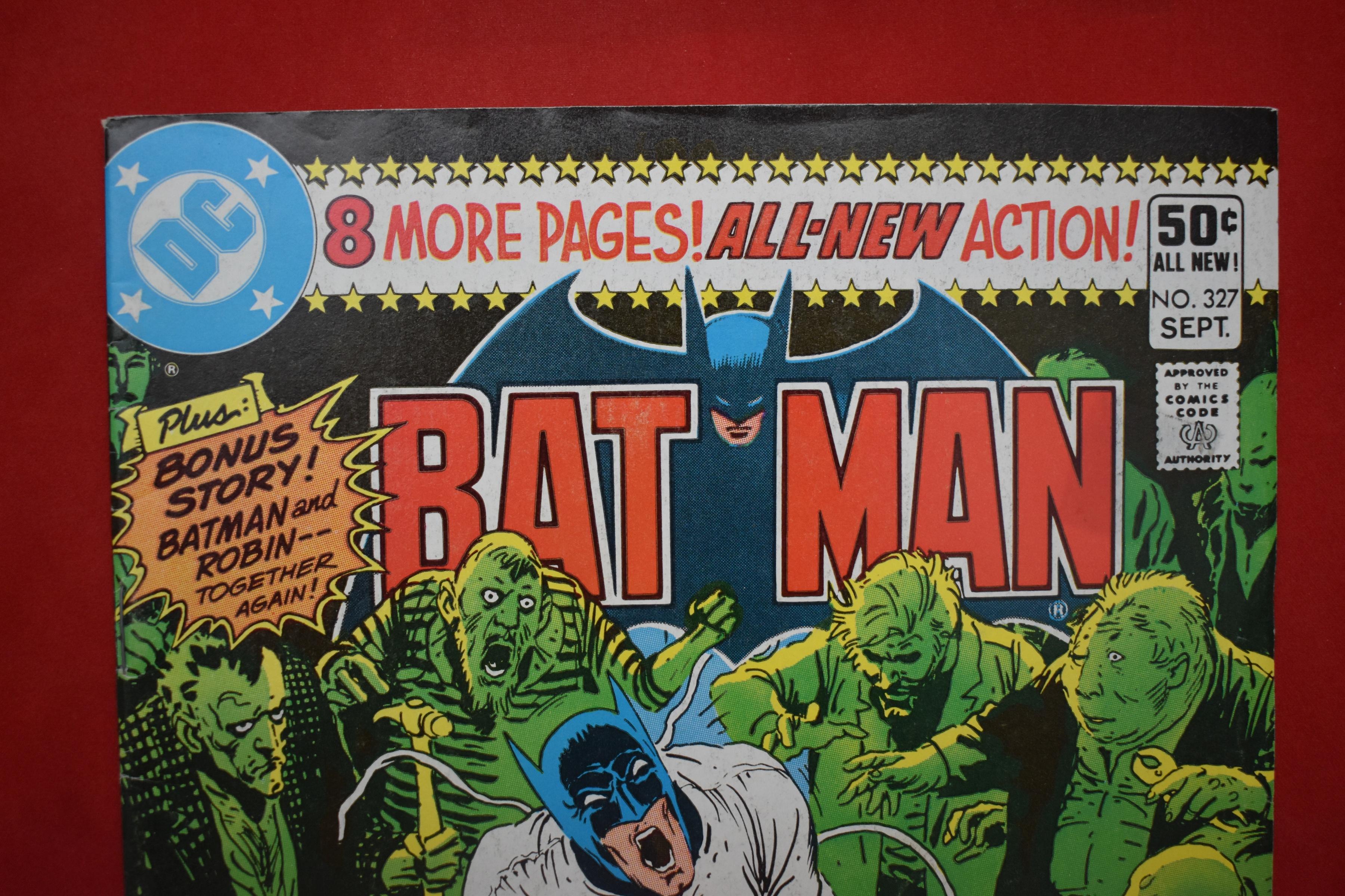 BATMAN #327 | ASYLUM SINISTER! | JOE KUBERT - 1980