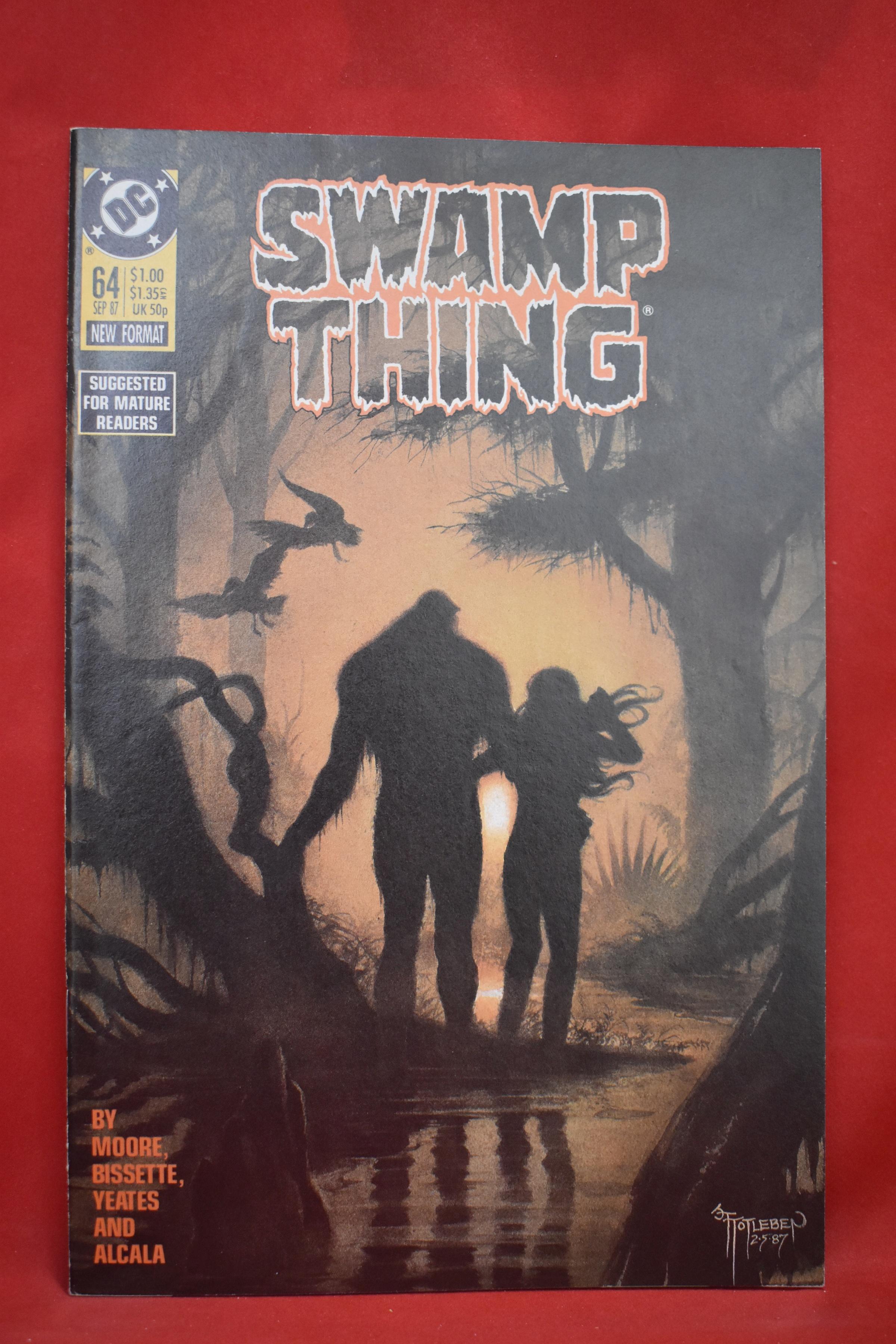 SWAMP THING #64 | KEY FINAL ISSUE WRITTEN BY ALAN MOORE!