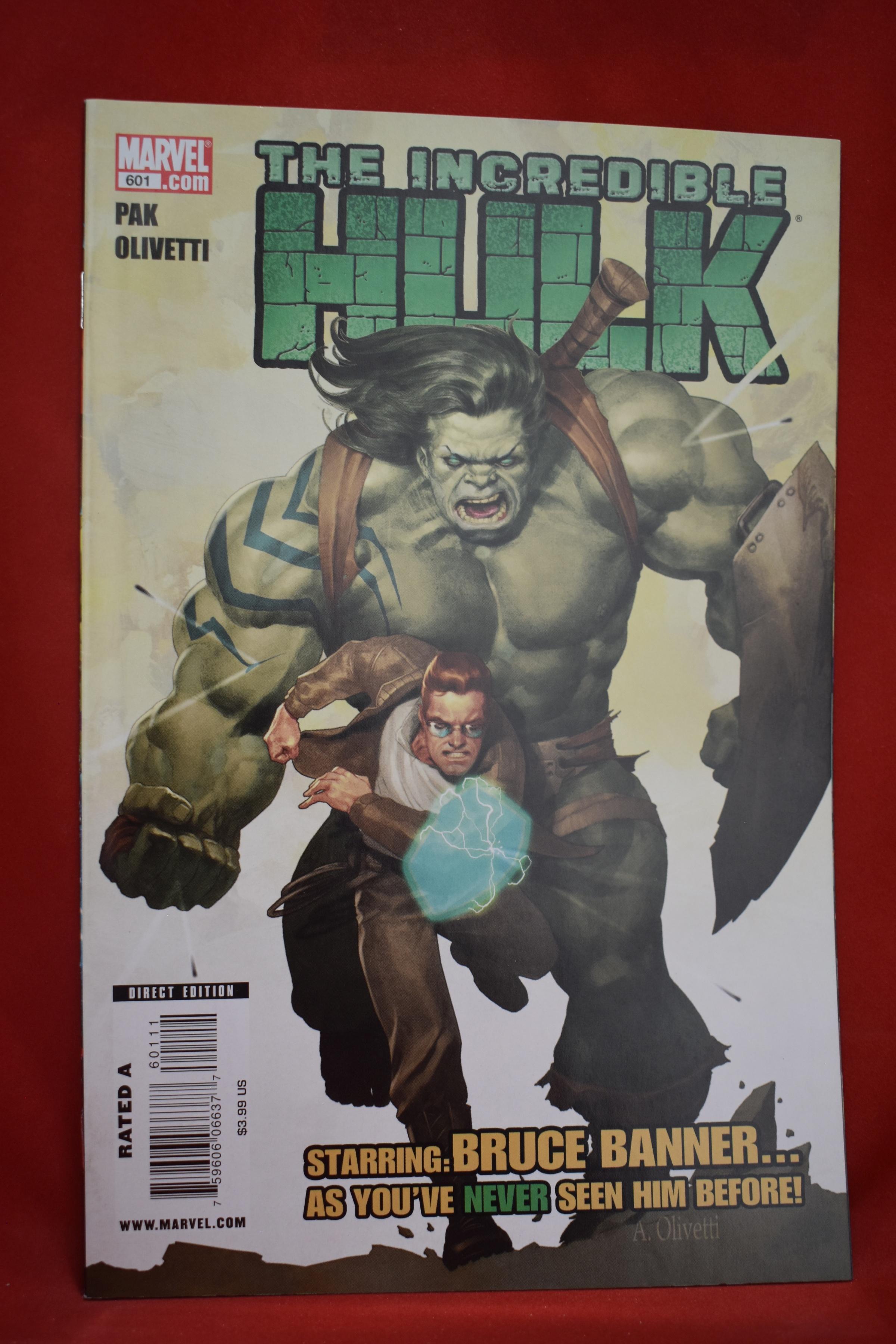 HULK #601 | 1ST TEAM APP OF 2ND GAMMA CORPS | OLIVETTI COVER ART