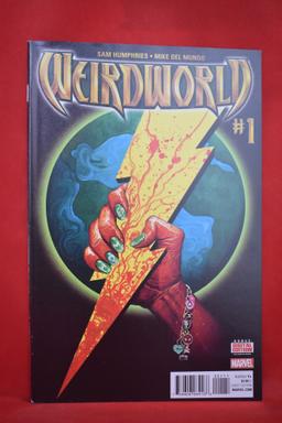 WEIRDWORLD #1 | 1ST APP OF CATBEAST, 1ST GOLETA THE WIZARDSLAYER, 1ST REBECCA RODRIGUEZ