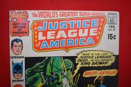 JUSTICE LEAGUE #87 | 1ST APP OF HEROES OF ANGOR | *VERY SOLID - BIT OF COVER DAMAGE - SEE PICS*