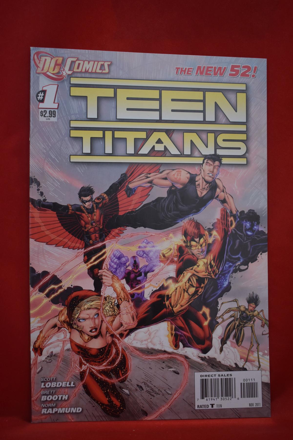 TEEN TITANS #1 | 1ST CAMEO AND COVER APP OF BUNKER, 1ST ISSUE - NEW 52