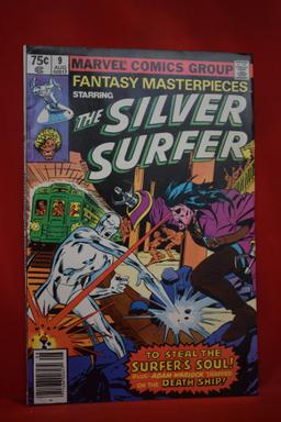 FANTASY MASTERPIECES #9 | TO STEAL THE SURFER'S SOUL! | JOHN BUSCEMA COVER ART