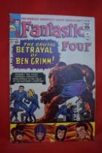 FANTASTIC FOUR #41 | KEY 3RD APP OF THE FRIGHTFUL FOUR! | KIRBY AND LEE - 1965