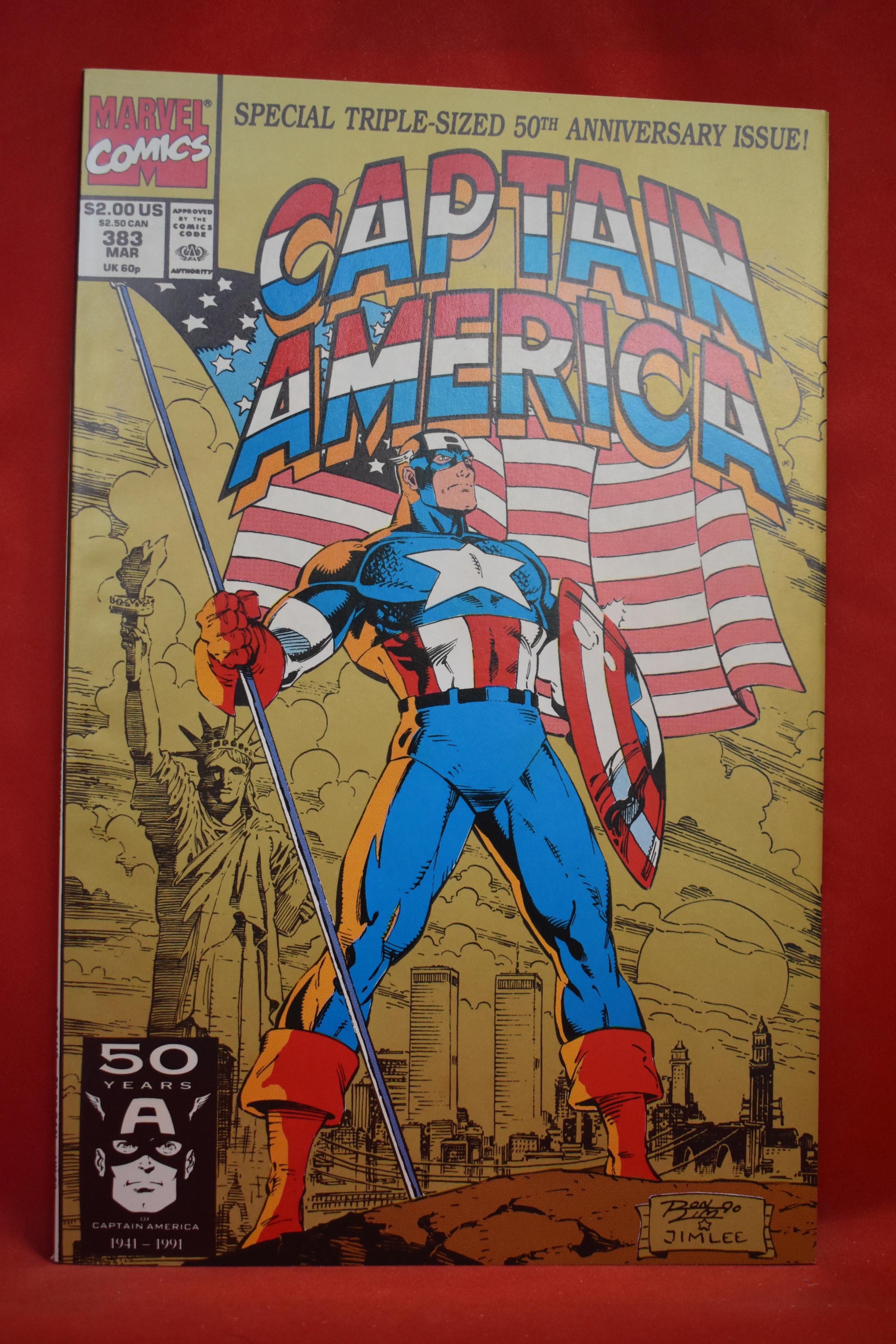 CAPTAIN AMERICA #383 | 50TH ANNIVERSARY OF CAPTAIN AMERICA IN COMICS