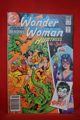 WONDER WOMAN #281 | THE DEMON & HUNTRESS VS JOKER | ROSS ANDRU - NEWSSTAND