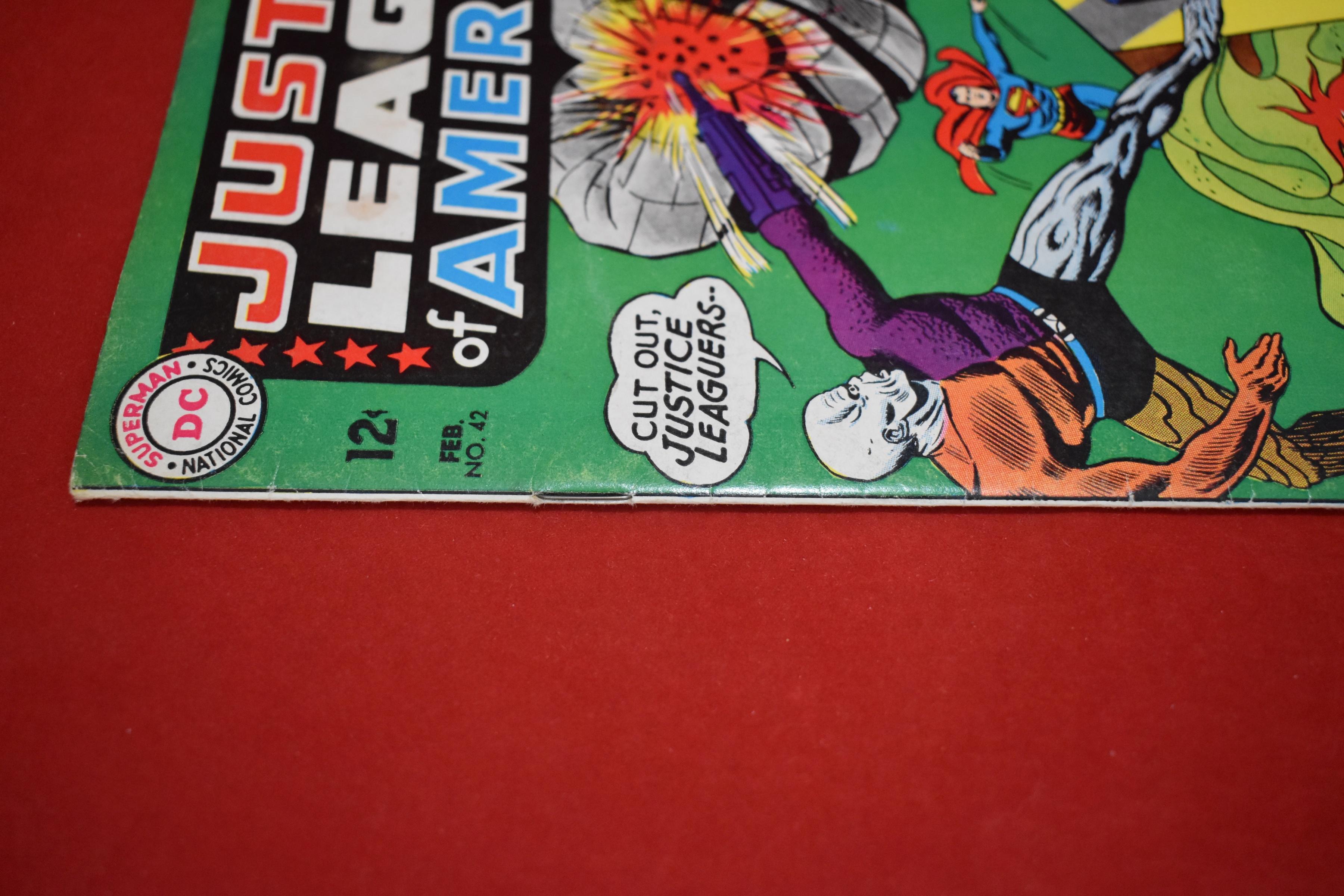 JUSTICE LEAGUE #42 | KEY METAMORPHO JOINS THE JUSTICE LEAGUE! | MIKE SEKOWSKY - 1966