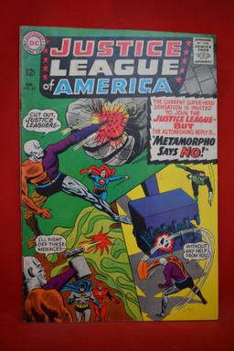 JUSTICE LEAGUE #42 | KEY METAMORPHO JOINS THE JUSTICE LEAGUE! | MIKE SEKOWSKY - 1966