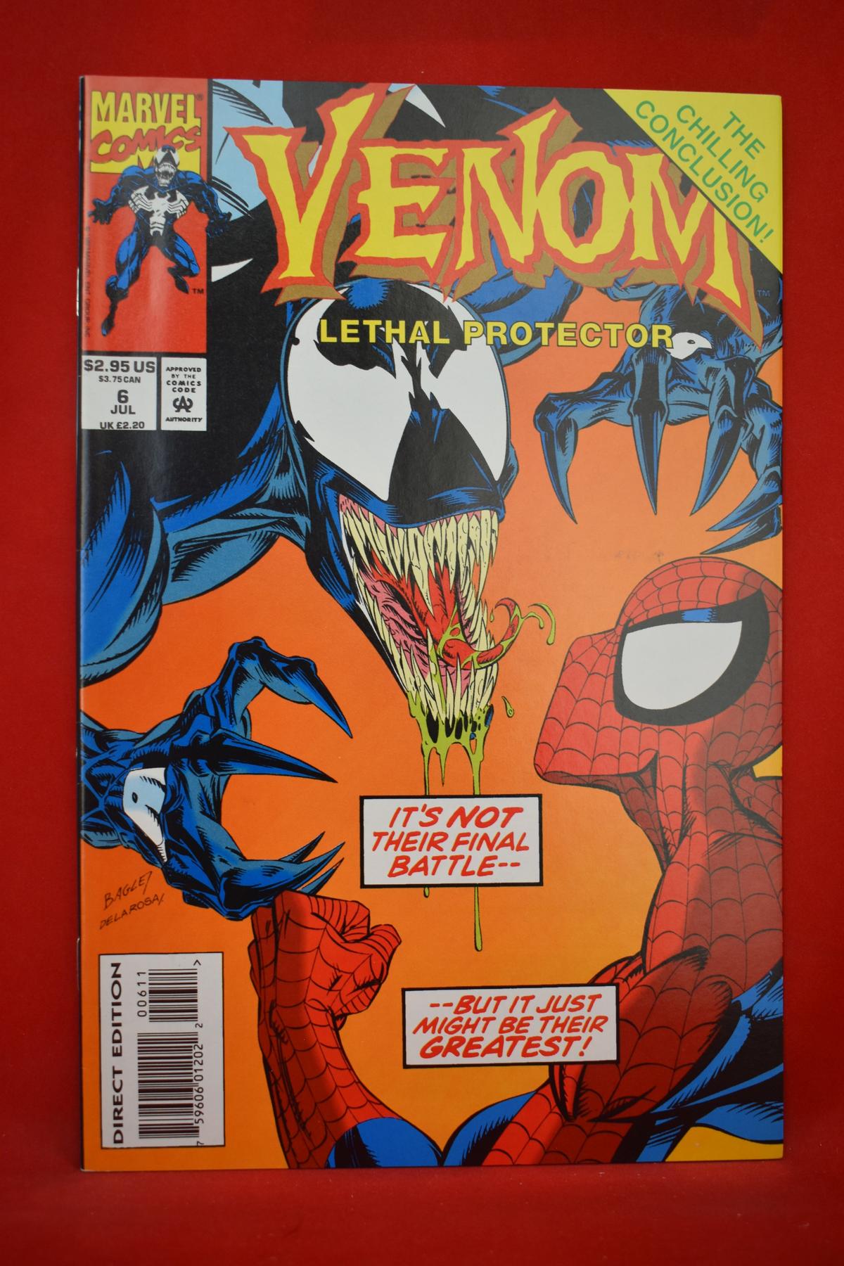 VENOM LETHA PROTECTOR #6 | FINAL ISSUE OF SERIES | MARK BAGLEY & RON LIM